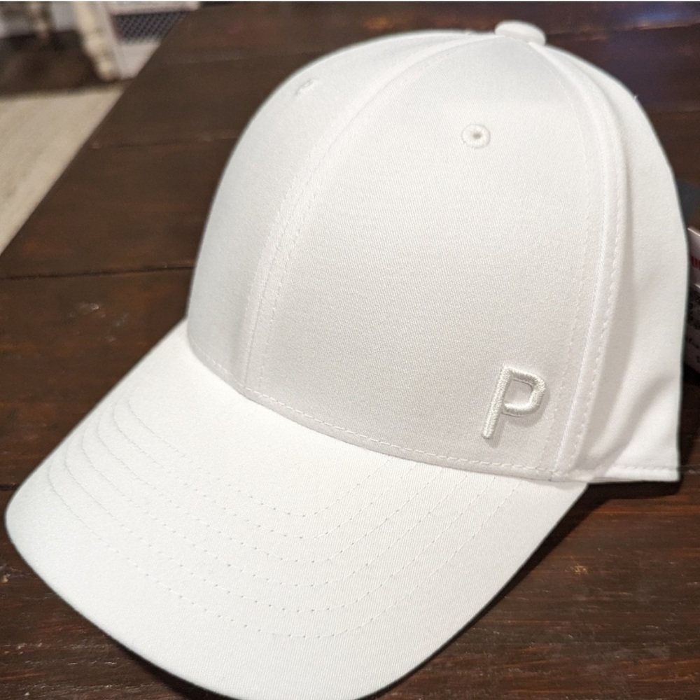 White Baseball Cap for Ponytail